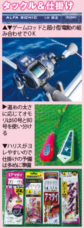 タックル＆仕掛け