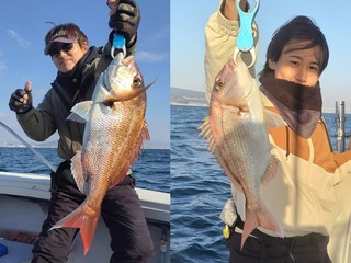 【釣果速報】これはめでタイ！大阪府RAKU MARUでロクマルオーバーのマダイゲット！あなたも記録更新を狙ってみませんか？