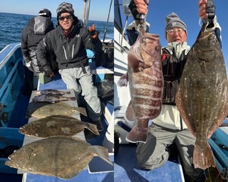 【釣果速報】ヒラメ・マハタ・カサゴが短時間でどんどん釣れる！千葉県第三松栄丸で人気魚種天国へGO！