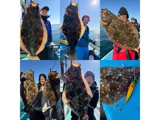 【釣果速報】茨城県久保丸でヒラメ連発の大フィーバー！2kgオーバーの良型もじゃんじゃん釣れてます！