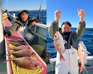 【釣果速報】神奈川県正海丸でマダイ絶好調！今後はますます大鯛の数釣りが楽しめるそうですよ！