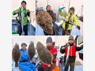 【釣果速報】茨城県不動丸でヒラメが好調！最大2.50kg！好調のビッグウェーブに今すぐ乗ろう！        