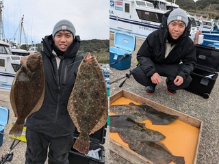 【釣果速報】千葉県隆正丸でヒラメ・カサゴGET！ヒラメのアタリを思う存分感じよう！