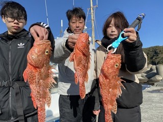 【釣果速報】オニカサゴGET！8名で61尾！静岡県久寿丸で今すぐカサゴ釣行へGO！
