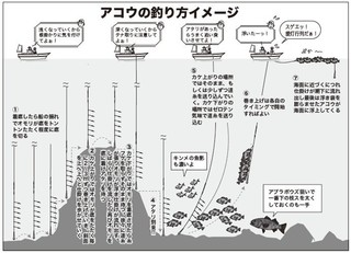 釣り方のイメージ図