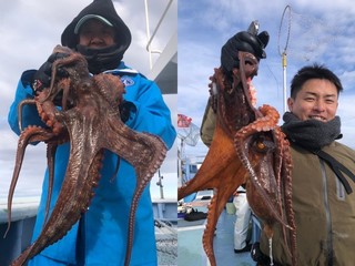 【釣果速報】茨城県幸栄丸でダイナミックな3.20kgマダコをキャッチ！好調な今、良型を狙いに行こう！