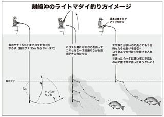 釣り方のイメージ図