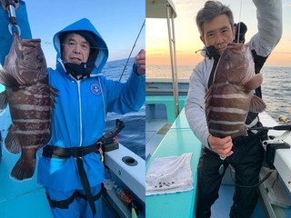 【釣果速報】千葉県松栄丸でマハタGET！最大2.60kg！根魚獲るならすぐに乗船を！