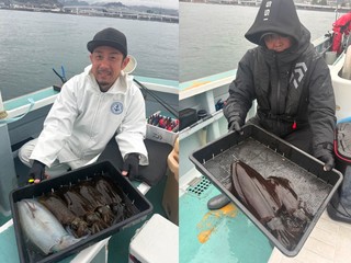 【釣果速報】神奈川県藤八丸アオリイカが順調に上がる！！キロオーバーの良型も交じり好調！今こそ極上イカを手に入れる冒険の旅に出よう！