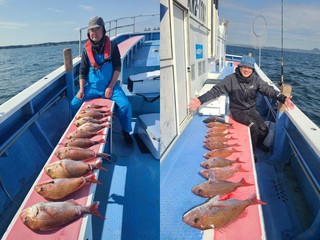 【釣果速報】神奈川県成銀丸で良型マダイ＆クロダイをゲット！船釣りデビュー戦を大物ゲットで飾りませんか？