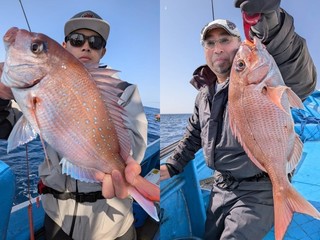 【釣果速報】茨城県大春丸でマダイGET！外道も含めお土産多数！大春丸ならお土産確保間違いなし！