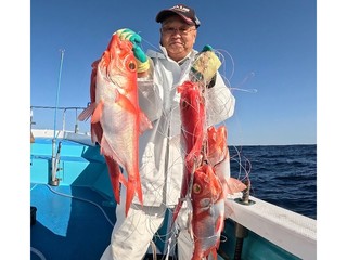 【釣果速報】静岡県もき丸で高級魚キンメをゲット！最大2.5kg！大きさも質も大満足の釣行に出かけよう！