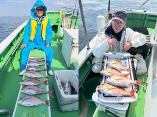 【釣果速報】神奈川県網屋丸で1.40kgのマダイをゲット！TOP8匹！今後の釣行に期待あり！