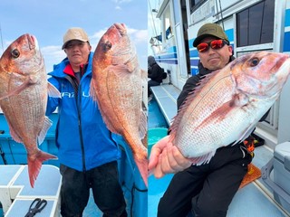 【釣果速報】茨城県清栄丸で大型3.82kgマダイGET！人気魚種とたくさん出会える釣行はいつも大好評！好調の今、ぜひ乗船予約を！