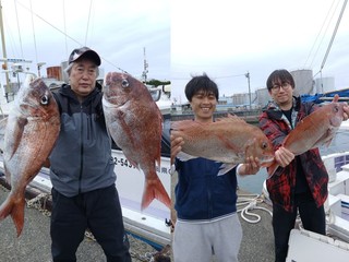 【釣果速報】静岡県SHINSEIMARUで3.60kgの大型マダイをキャッチ！仲間と新しいターゲットを狙った釣りに挑戦しませんか？