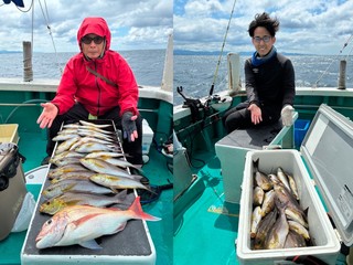 【釣果速報】和歌山県良栄丸でイサギ連発！釣り客全員ゲット達成！船長の機転と手腕で一日大興奮の釣行に！
