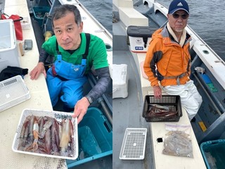 【釣果速報】神奈川県佐円丸でマルイカTOP25匹ゲット！！次に記録を更新するのはあなただ！