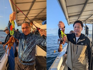 【釣果速報】兵庫県西海SALT WATERでマダコGET達成！1.00kgの良型タコも！好調の今、ぜひ乗船予約を！