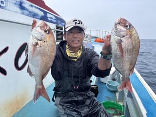 【釣果速報】千葉県優光丸でマダイをGET！食い気よし！さあ、ビッグドリームを掴みに行こう！