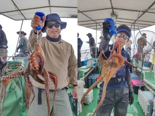 【釣果速報】兵庫県魚英でタコGET達成!最大2.20kgも!このチャンスを逃さずに!!