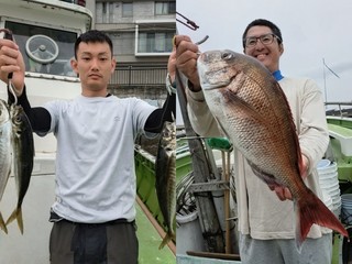 【釣果速報】神奈川県愛正丸でマダイ＆アジの人気魚種を一気にGET！釣って楽しく食べておいしいお得な釣行です！