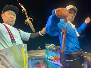 【釣果速報】茨城県日立丸でスルメイカ釣行が好調！竿頭は120匹ゲット！今後の釣行も期待大！