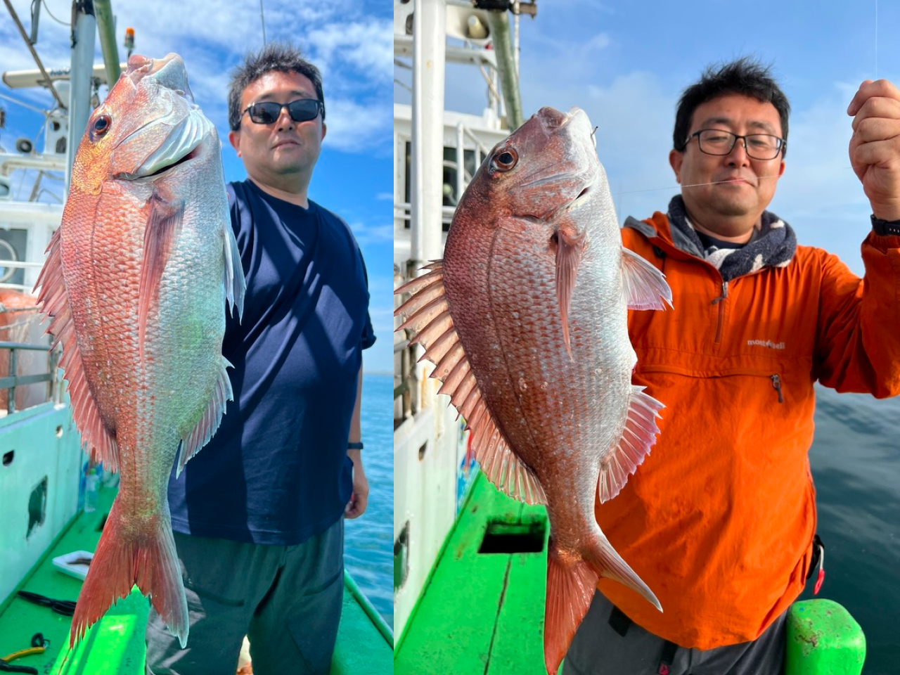 【釣果速報】茨城県第二つれたか丸で60cmの良型マダイをキャッチ！アジのアタリも好調！人気者を一気にゲットできるリレー船が今、大人気！