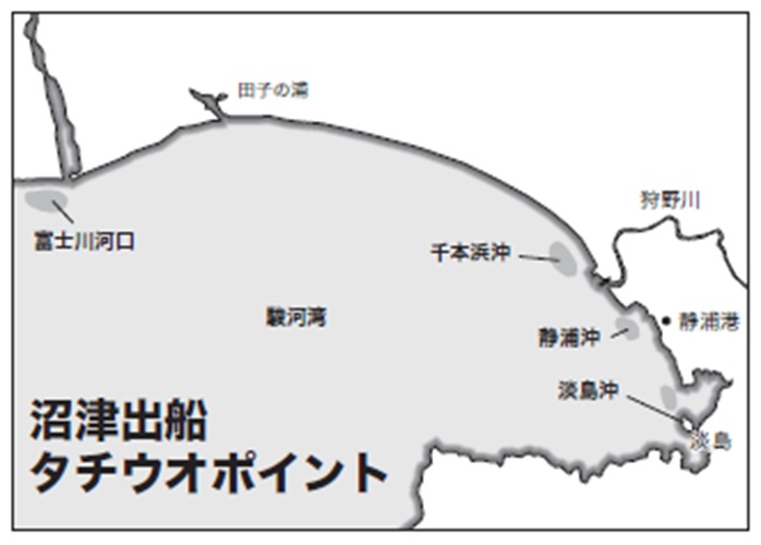 タチウオポイントの図