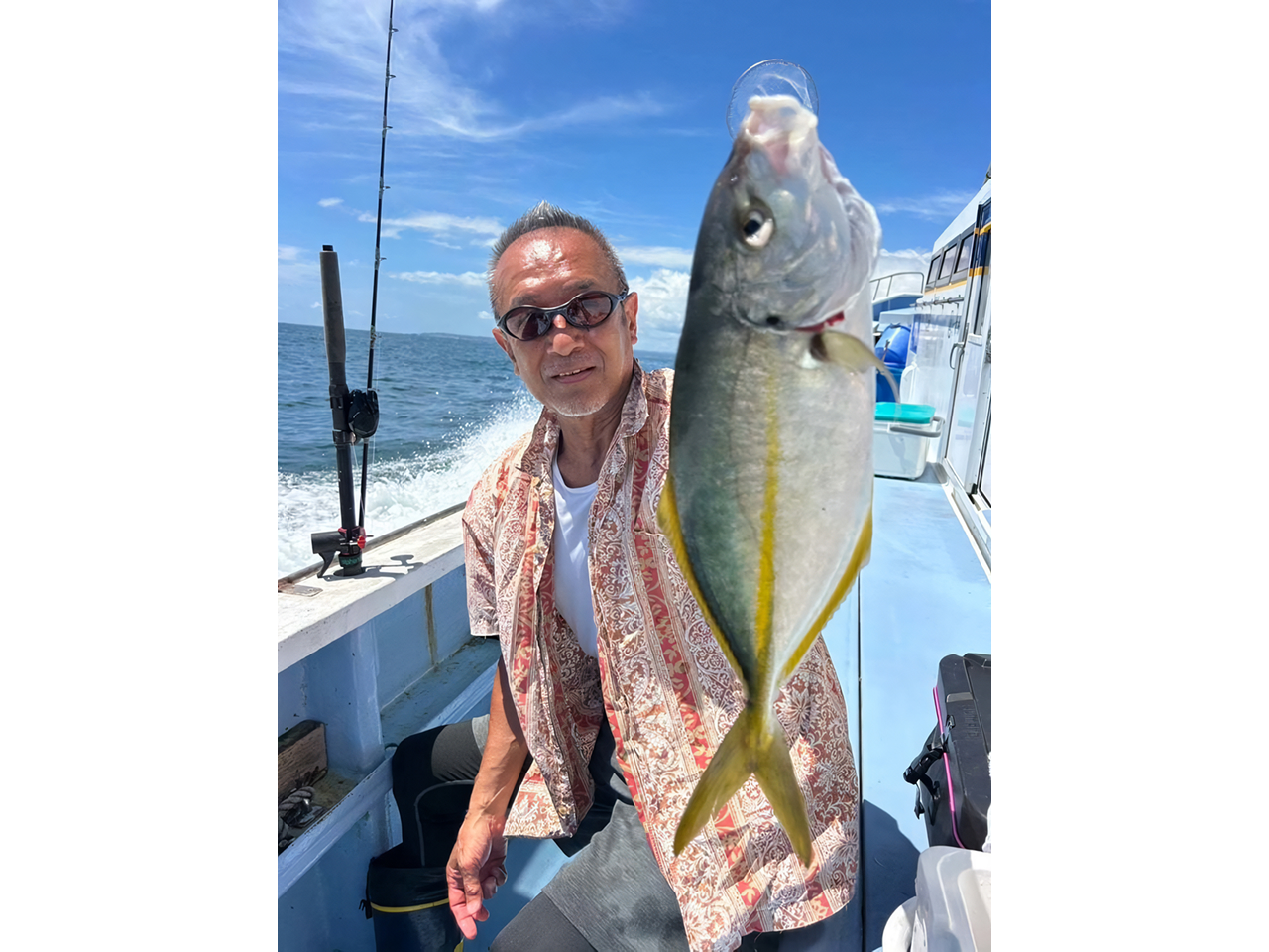 【釣果速報】1.90kgシマアジ獲った！千葉県松栄丸は経験の有無を問わず大物が狙えちゃいます！
