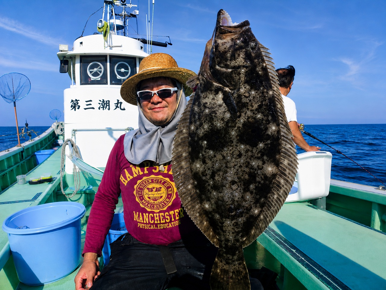 型よし数よし 飯岡沖のヒラメ