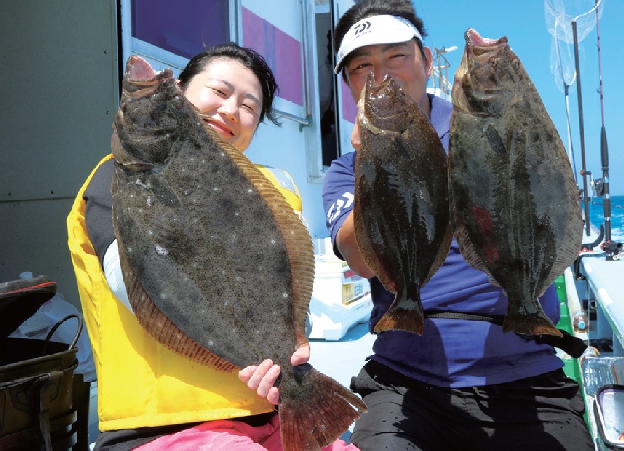 良型乱舞の固め打ち！銚子沖の夏ビラメ最盛期