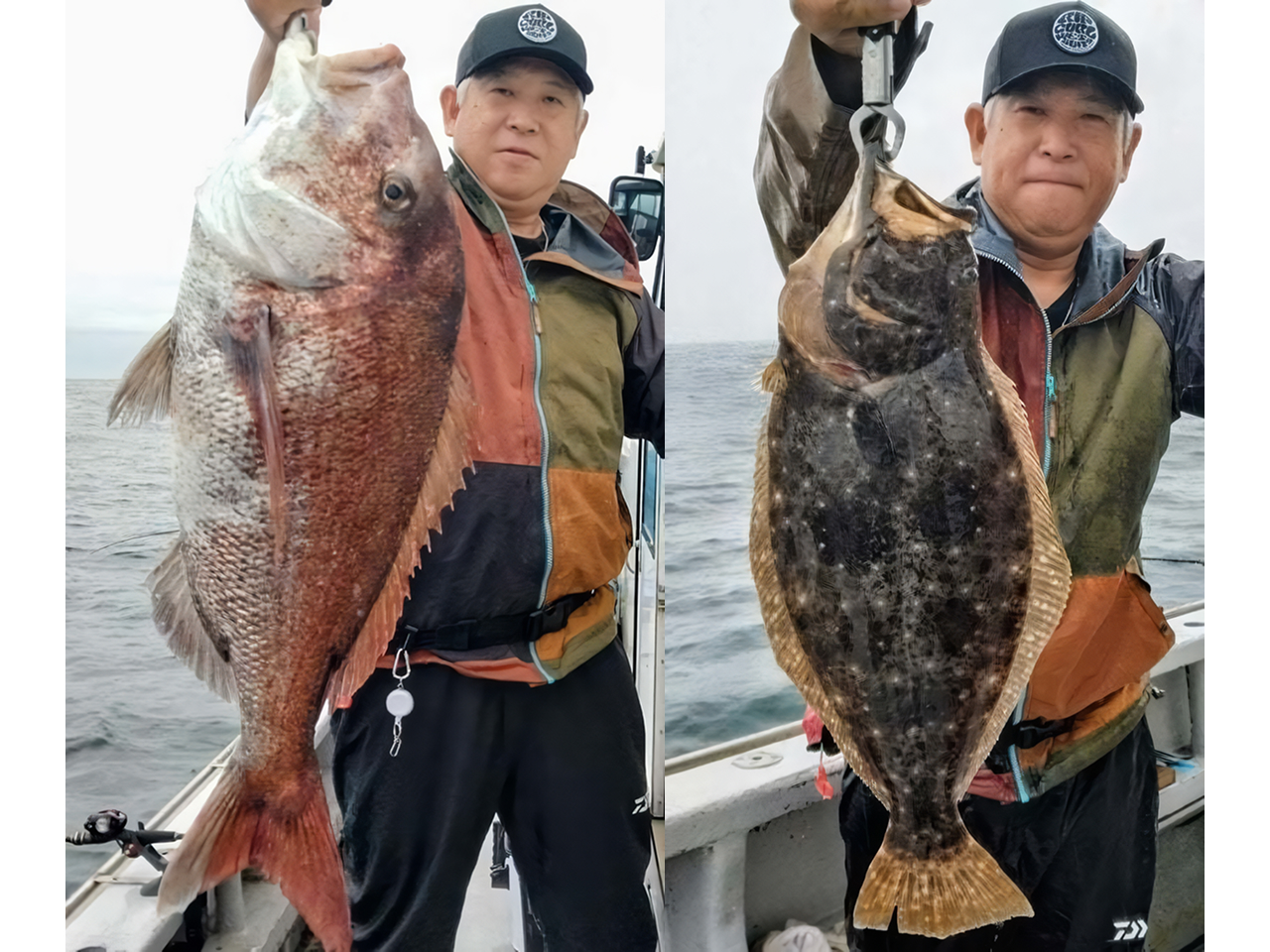【釣果速報】千葉県第1二三丸でドドンと6.00kgのマダイ上がる！2.30kgのヒラメもGET！今乗船すれば大物ヒット間違いなし！