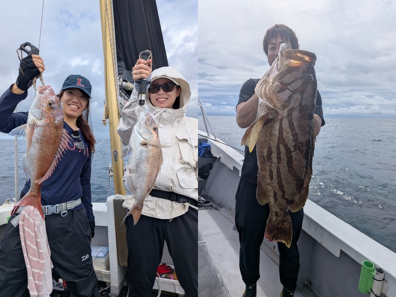 【釣果速報】ホウキハタ・ブリ・カンパチ・タイ・アジと人気魚種が船内を彩る！和歌山県SevenSWellでお土産たくさんゲットしよう！        