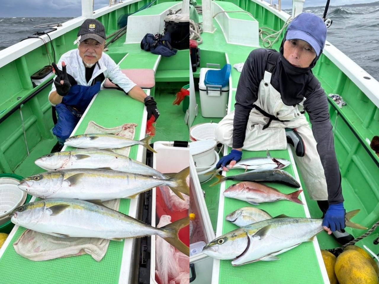 【釣果速報】神奈川県あまさけや丸でワラサ・イナダ・マダイ・シマアジなど人気魚種続々ゲット！いろいろな魚との出会いを楽しみたい人は即予約を！
