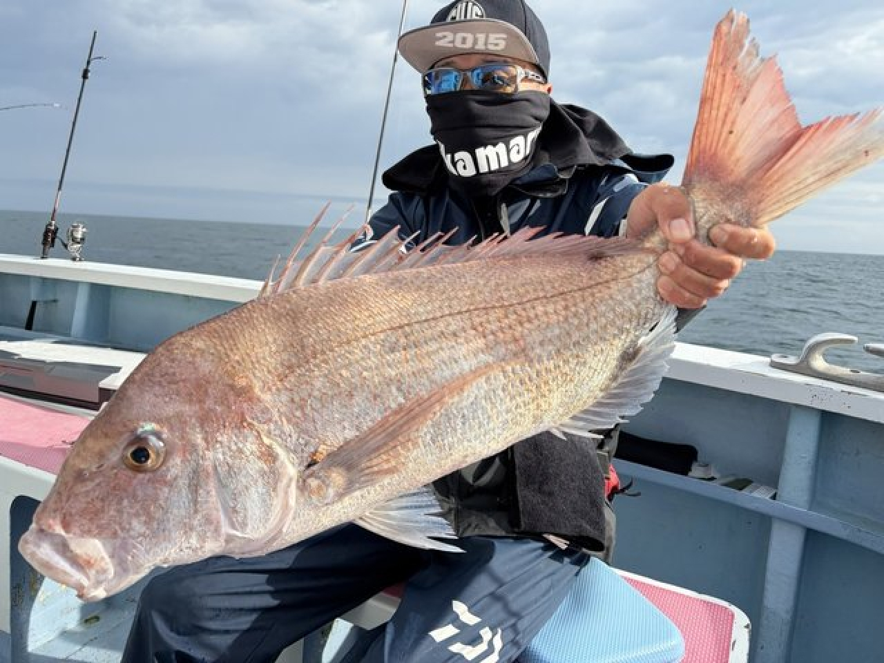 【釣果速報】千葉県梅花丸で4.50kgのマダイをGET！外道も豊富で絶好調！さあ、ビッグドリームを掴みに行こう！