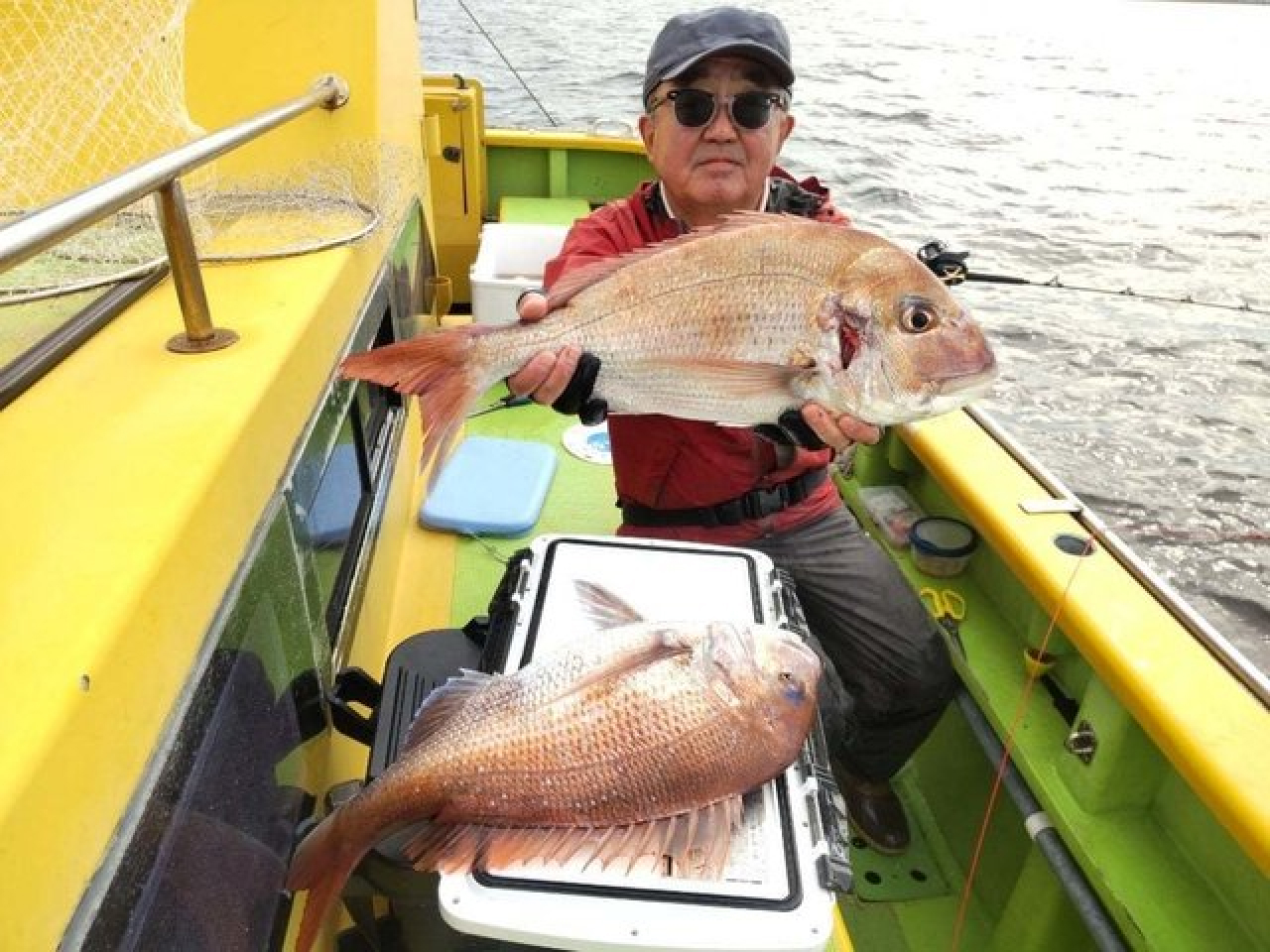 【釣果速報】神奈川県鴨下丸kawanaでマダイ・アジ・クロダイをゲット！ヒット多数な今がチャンス！
