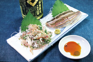 イサキの炙り刺し&たたきの写真