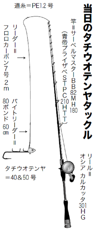 当日のタックルの図