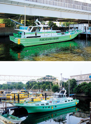 第六中山丸と第五中山丸の写真