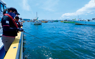 釣行の様子