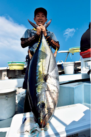 釣行の様子