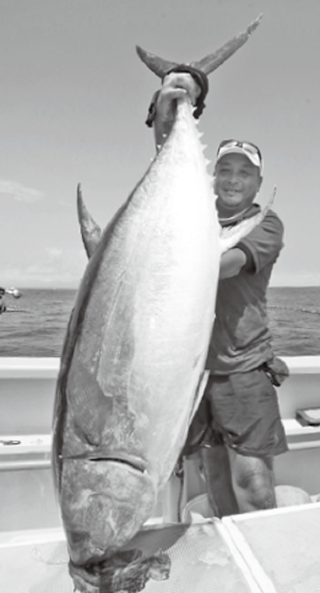 釣行の様子