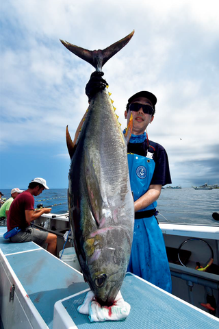 釣行の様子