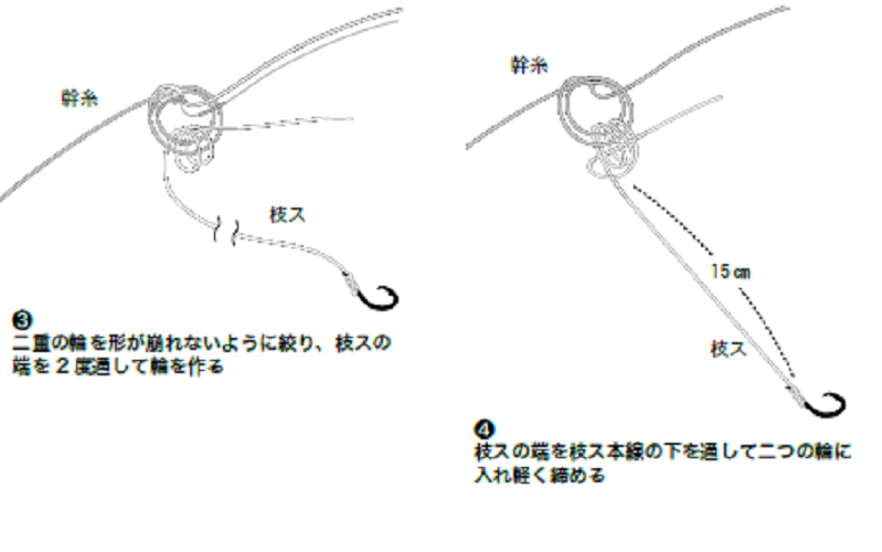 大物狙い 手作り4本針 落とし込み釣り仕掛け×5 - その他