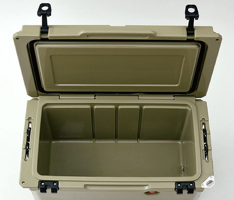 クーラーボックスのアップ写真