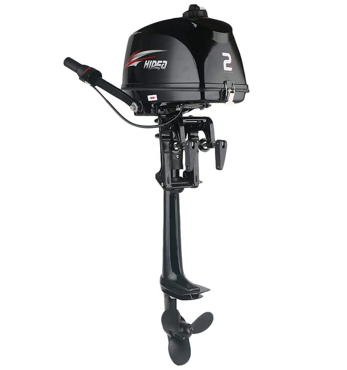 船外機のアップ写真