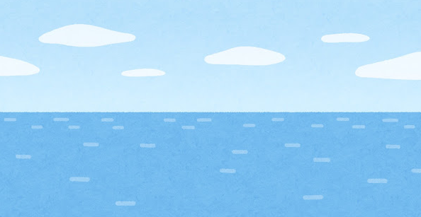 海のイラスト