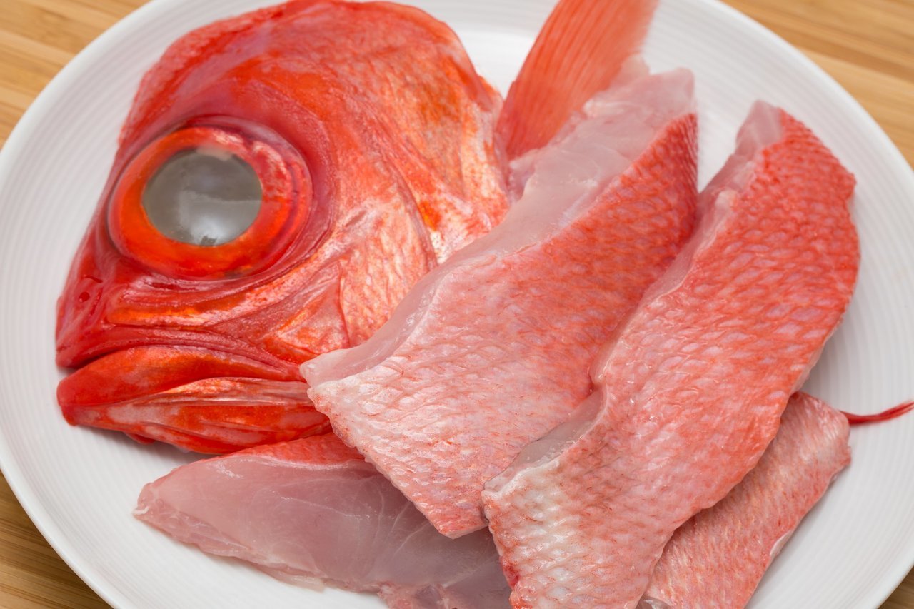 キンメダイの切り身の写真