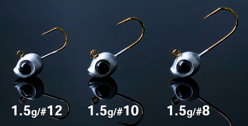 ジグヘッドのアップ写真