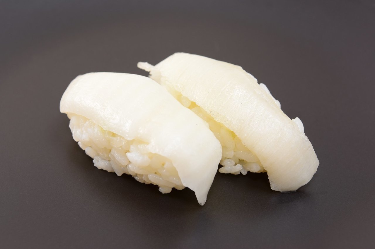 えんがわの握り寿司の写真